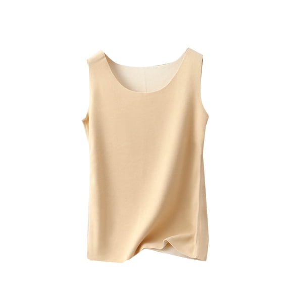 aidice Cotton Tank Tops for Women Sleeveless Crewneck Top Homewear Comfy Casual Yoga Tanks Solid Color