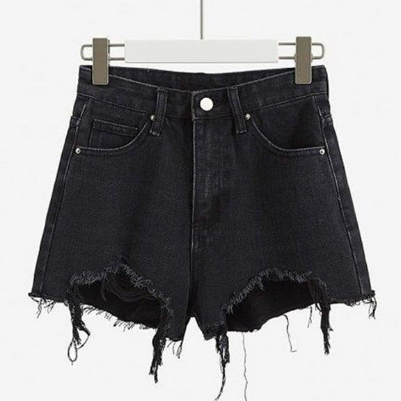 aidice Denim Shorts for Women Mini Jeans for Women Fashion Casual Summer Denim Shorts for Women