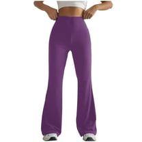 aidice Flare Leggings for Women Yoga Slim Fitting Comfy High Waisted Pants Athletic Workout Trousers