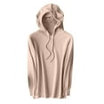 thumbnail image 1 of aidice Hoodies for Women Sweater Drawstring Fitted Knit Comfy Casual Long Sleeve Pullover Sweatshirts, 1 of 9