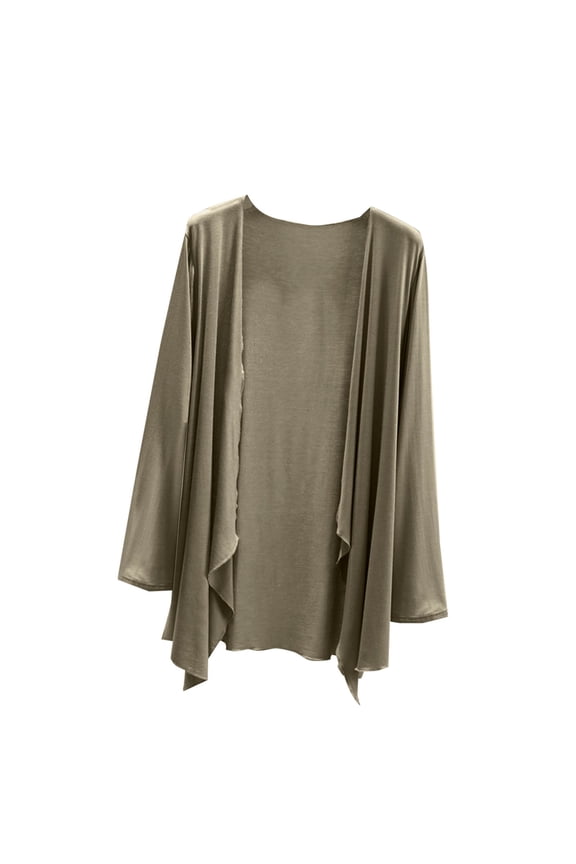 Lightweight Cardigans for Women Summer Thin Open Front Long Sleeve Soft Comfy Casual Jackets