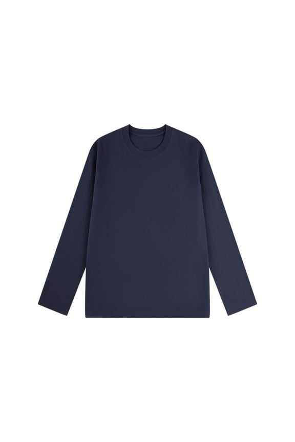 Long Sleeve Tops for Women Crewneck Basic Tops Tees Shirts Comfy Pullover Comfy Plain Tshirt