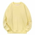 thumbnail image 1 of aidice Oversized Sweatshirt for Women Crewneck Drop Shoulder Fleece Lined Fall Winter Pullover Tops, 1 of 8