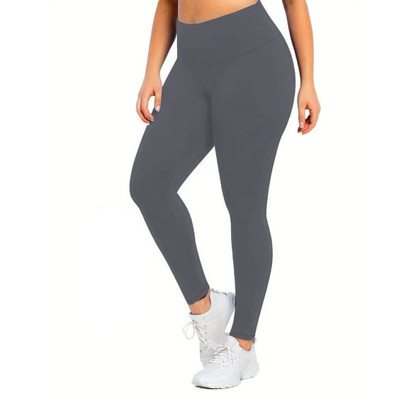 aidice Plus Size Leggings for Women High Waisted Yoga Pants Slim Fitted Lightfleece Lined Bottom Legging