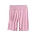 thumbnail image 1 of aidice Plus Size Shorts for Women Yoga High Waisted Slim Fitted Comfy Soft Knee Length Pants Workout Short Leggings, 1 of 3