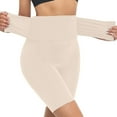thumbnail image 1 of aidice Plus Size Womens Shorts High Waisted Skinny Belly Control Butt Lifting Padded Shapewear Shorts, 1 of 8