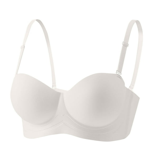 aidice Push up Bras for Women No Underwire Spaghetti Strap Support Comfy Breathable Everyday Bralettes