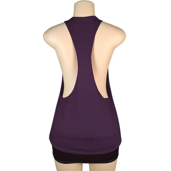 aidice Racerback Tank Tops for Women Sleeveless Cotton Tanks Athletic Workout Gym Running Tennis Active Tops