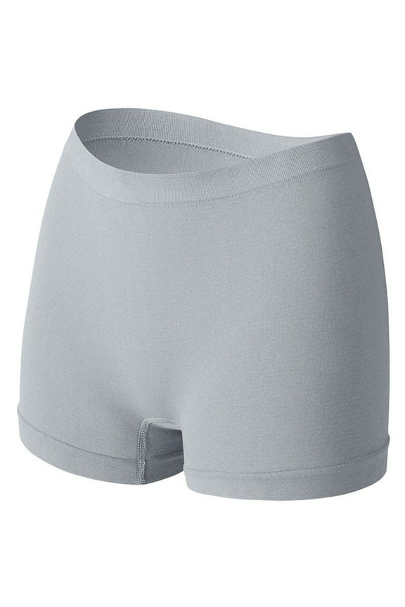 Shorts for Women Underwear Mid Waisted Skinny Stretch Comfy Solid Color Mini Summer Shorts