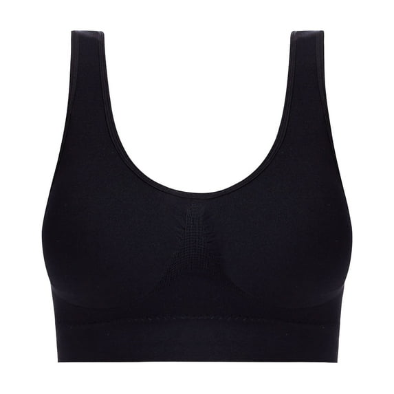 aidice Sports Bras for Women Plus Size Breathable Athletic High Support Seamless Workout Padded Bras