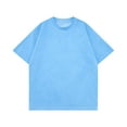 thumbnail image 1 of aidice Summer Mens T Shirts Crewneck Short Sleeve Loose Drop Shoulder Shirts Vintage Casual Blouses Tops, 1 of 3