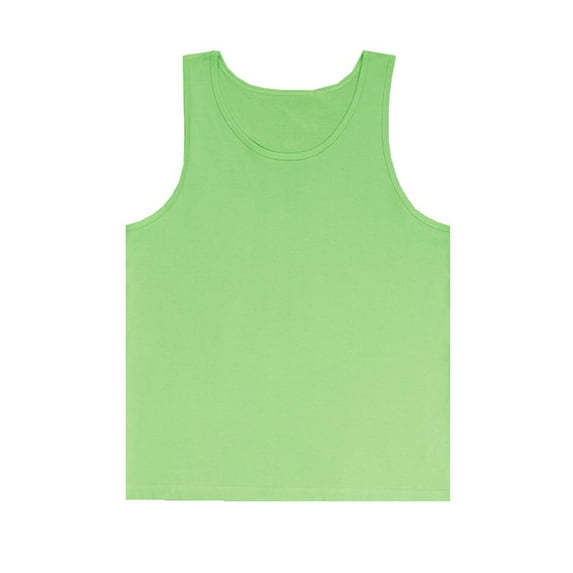 aidice Summer Tank Tops for Women Round Neck Sleeveless Comfy Basic Tops Loose Casual Solid Color Undershirts