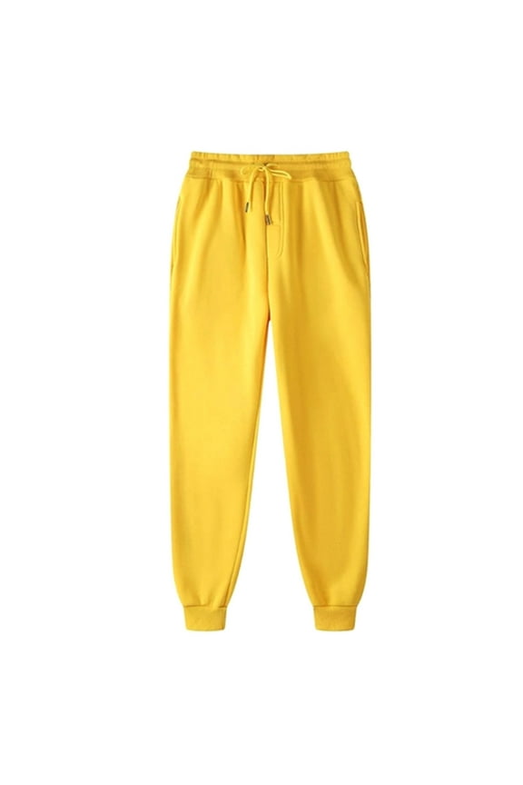 Sweatpants for Women Lightfleece Lined Cinch Bottom Pants Athletic Jogging Trousers with Pockets