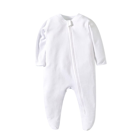 aidice Unisex Baby Clothes Onesie Footed Zipper Infant Boy Girl Comfy Cotton Newborn Cute Toddler Outfits