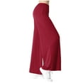 thumbnail image 1 of aidice Wide Leg Yoga Pants Women High Waisted Stretchy Loose Pajamas Comfy Fitted Lounge Trousers, 1 of 7
