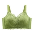 thumbnail image 1 of aidice Wireless Bras for Women Lace V Neck Support Adjustable Strap Comfy Breathable Daily Push up Bras, 1 of 4