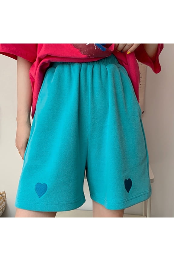 Womens Cotton Short Summer Going out Shorts for Women with Pockets Causal Lightweight Loose Fitting Shorts