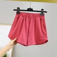 thumbnail image 1 of aidice Womens Shorts Cotton Shorts for Women Elastic Waisted Shortsfor Women Casual Summer Fashion Shorts, 1 of 4