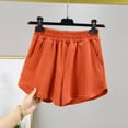 thumbnail image 1 of aidice Womens Shorts Cotton Shorts for Women Elastic Waisted Shortsfor Women Casual Summer Fashion Shorts, 1 of 4