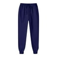 thumbnail image 1 of aidice Womens Sweatpants Basic Joggers Pants Drawstring High Waisted Cinch Bottom Trousers Fleece Lined, 1 of 6