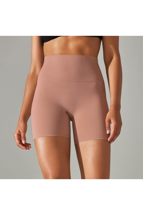 Womens Workout Impact Shorts High Waisted Bikers Tennis Shorts Stretchy Running Volleyball Yoga Athletic Gym Shorts