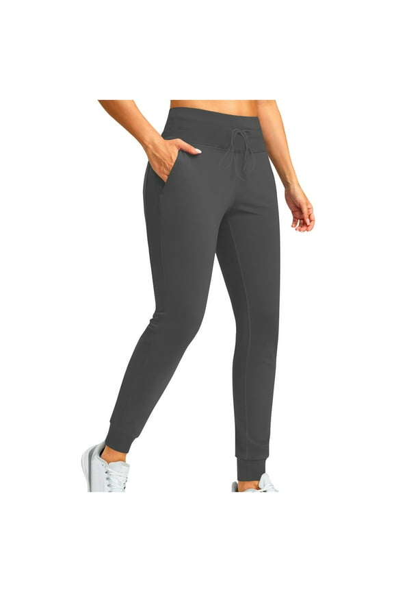 Yoga Leggings for Women High Waisted Drawstring Slim Fitting Jogger Pants Winter Warm Trousers