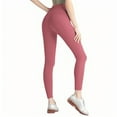thumbnail image 1 of aidice Yoga Leggings for Women Seamless Stretchy High Waisted Slim Fitted Workout Gym Legging Pants, 1 of 5