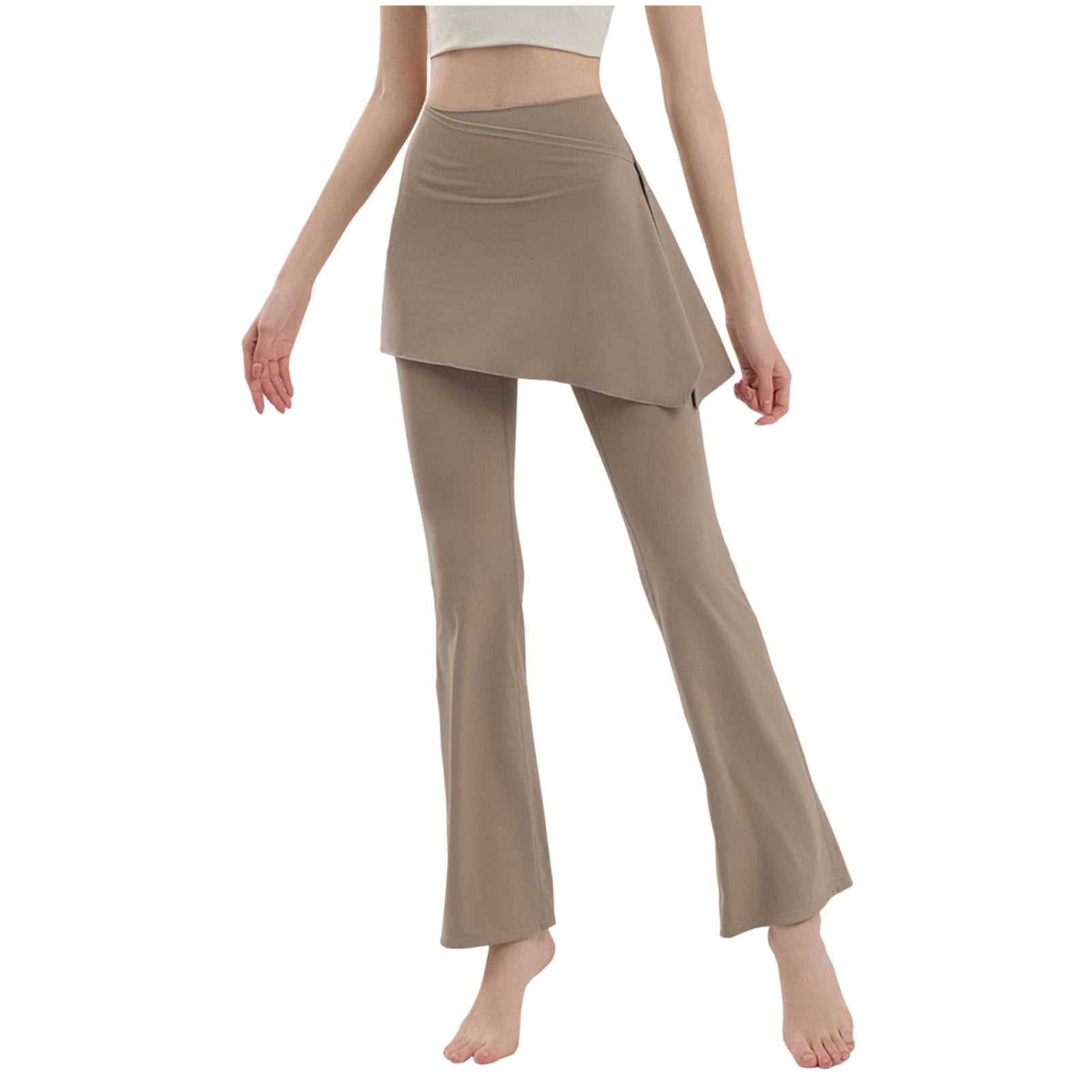 2-In-1 Yoga Skirt Pants