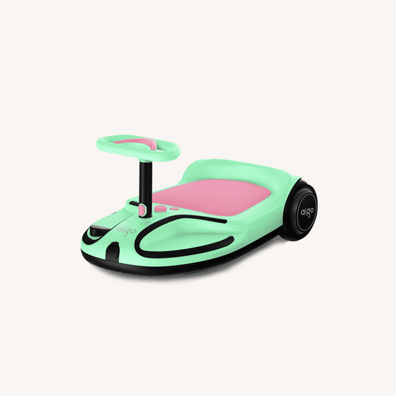 aigo Electric Wiggle Car Ride-On Toy with LED Lights