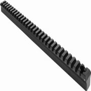 AIM Sports Inc 12in X 0.48in Uncut Rail Blank, Black, Small, Black, Small