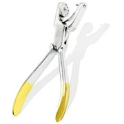 Gold Ainsworth Punch Pliers For Rubber Leather 5 Sizes Holes Punch
