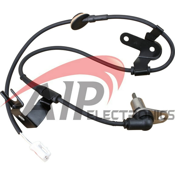 aip electronics abs anti-lock brake wheel speed sensor compatible replacement for 2001-2003 mazda protege rear right passenger oem fit abs318