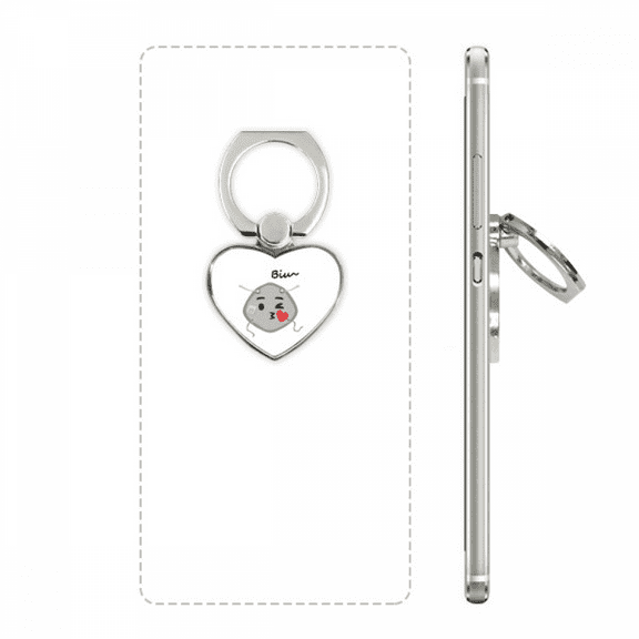 air fly kiss lovely head expression ph stand holder kickstand universal support