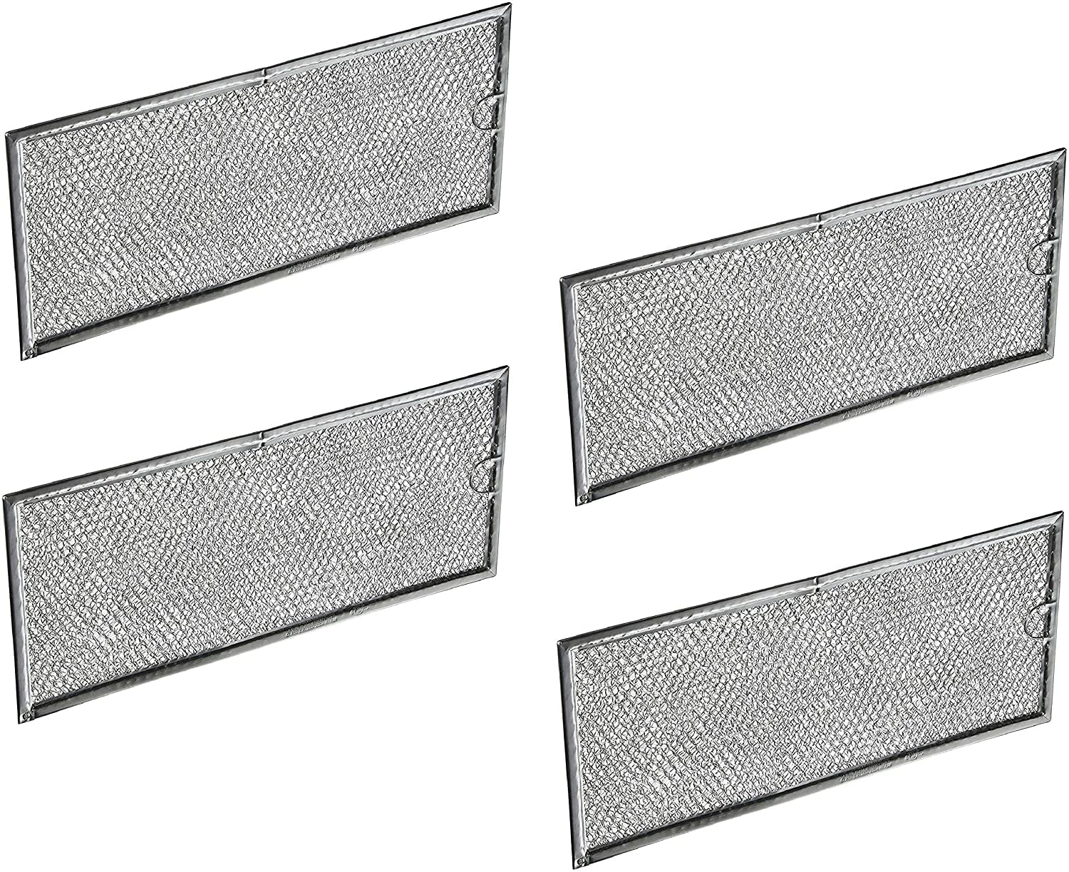 air grease microwave filter compatible with DE6300196A, 4 packs