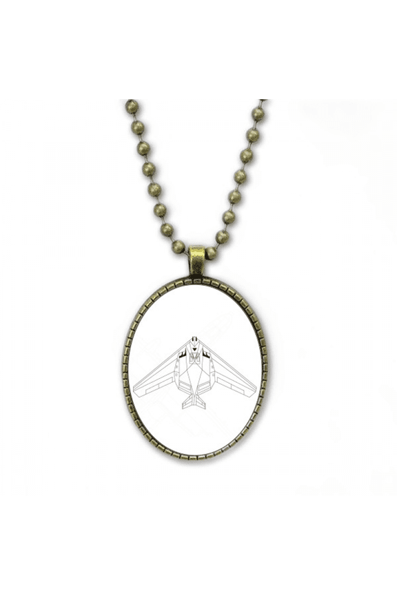 aircraft equipment military necklace vintage chain bead pendant jewelry collection