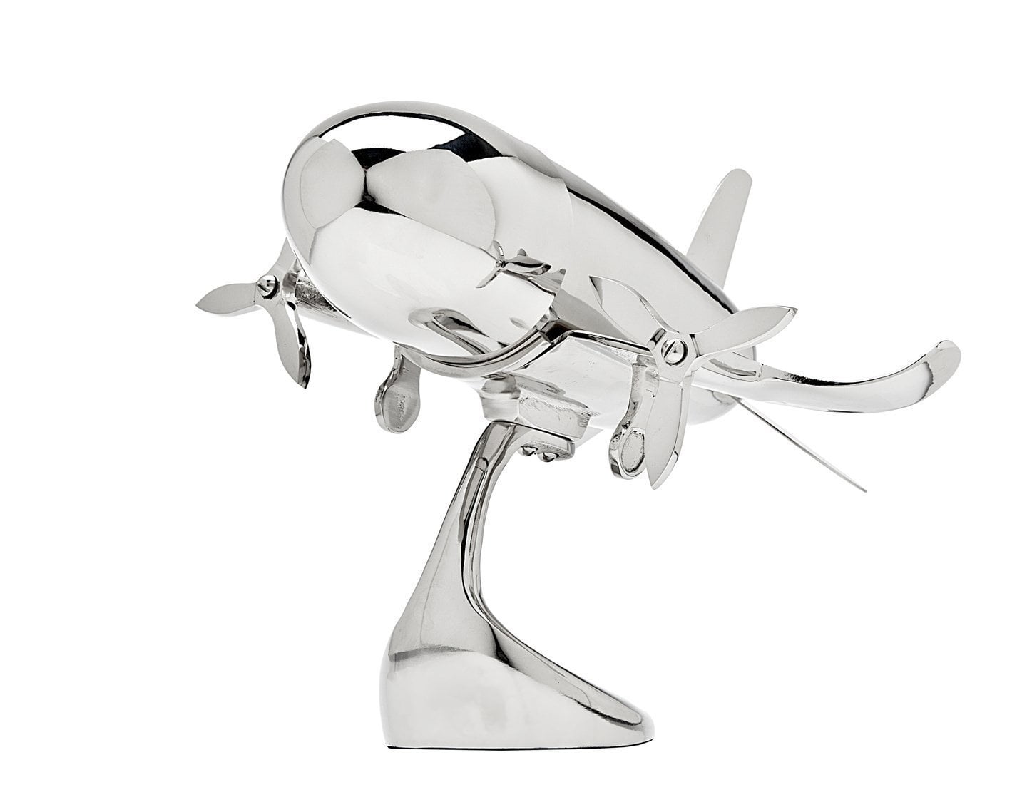 Airplane Cocktail Shaker With Stand - Thumbnail 2