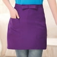 thumbnail image 1 of airpow Dirty Resistant Apron Various Colors Of Short Waist Bow Apron Waiter Apron Kitchen, 1 of 1