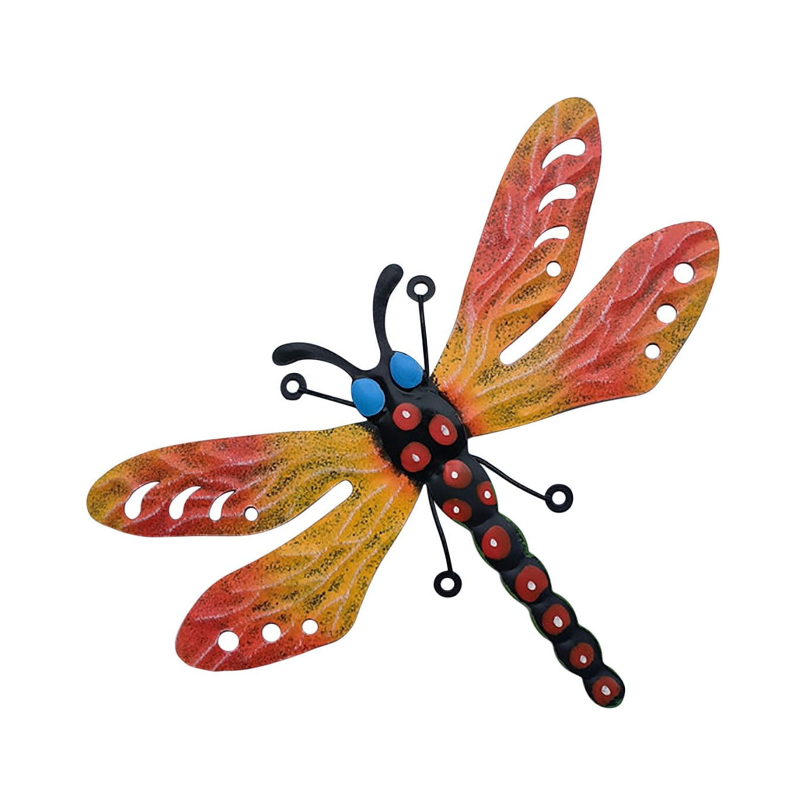 ajkijo Outdoor Iron Art Wall Hanging, Courtyard Garden Porch Balcony