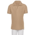 thumbnail image 1 of aka Boys Short Sleeve Pique Polo Shirt, 1 of 2
