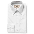 thumbnail image 1 of aka boys -back to school- solid long sleeve dress shirt, 1 of 2