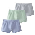 thumbnail image 1 of akafmk Boys 3-Pack Boxers Briefs Cottons Breathable Soft Stretch Everyday Underwears for Growing Young Boys Kids, 1 of 5