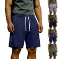 thumbnail image 1 of akafmk Mens Gym Shorts 7" Breathable Fast Dry Running Workout Basketball Shorts with Zipper Pockets Sports Tennis, 1 of 7