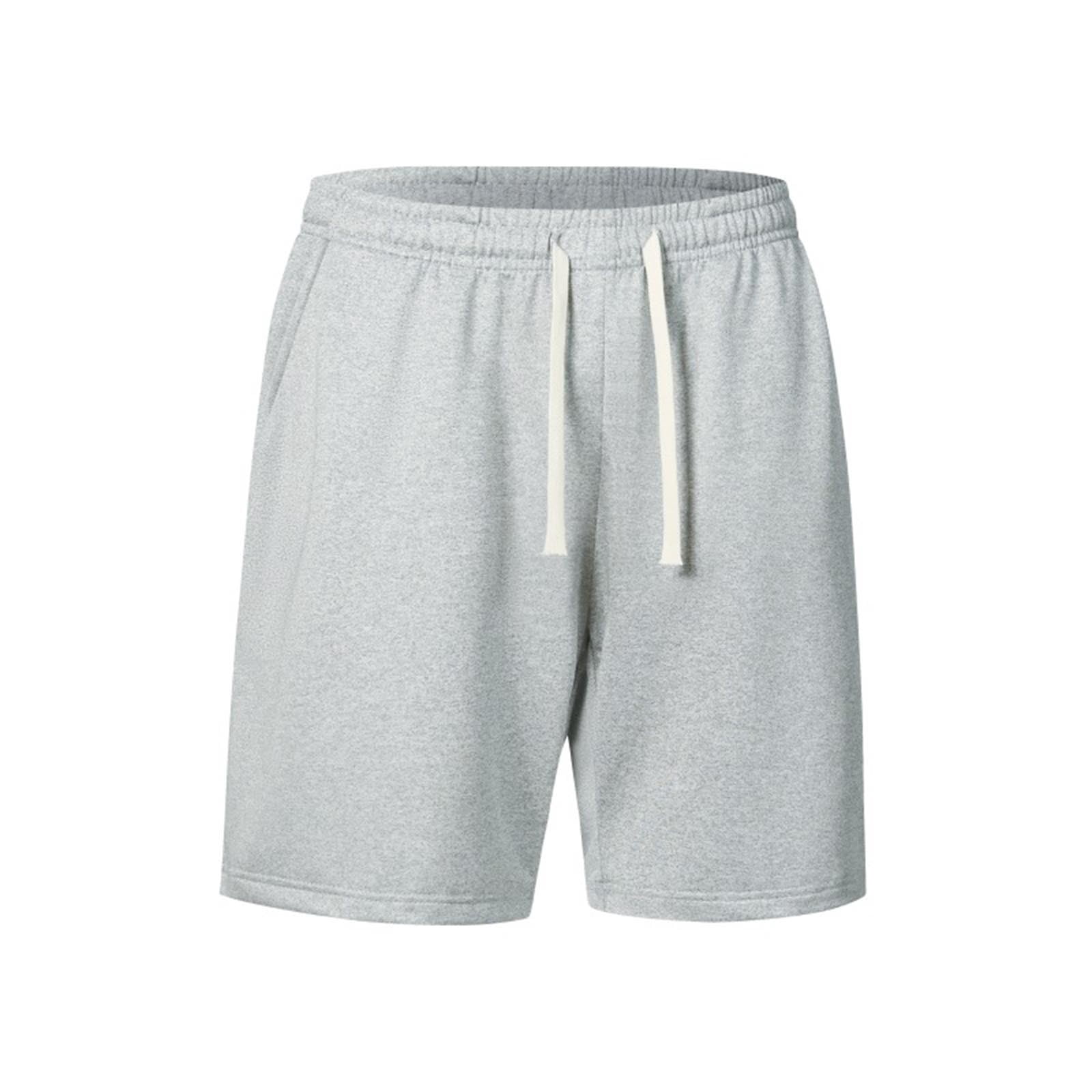 akafmk Running Shorts for Men Drawstring Elastic Waist Casual Loose ...