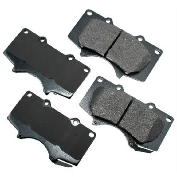 akebono act976 brake pad kit Fits select: 2005-2023 TOYOTA TACOMA, 2003-2023 TOYOTA 4RUNNER