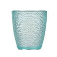 thumbnail image 1 of akuxy Clear Reusable Drinking Glasses, 6.8oz Hobnail Drinking Glasses Set Water Cup Unbreakable Stackable for Water Juice (Blue), 1 of 8