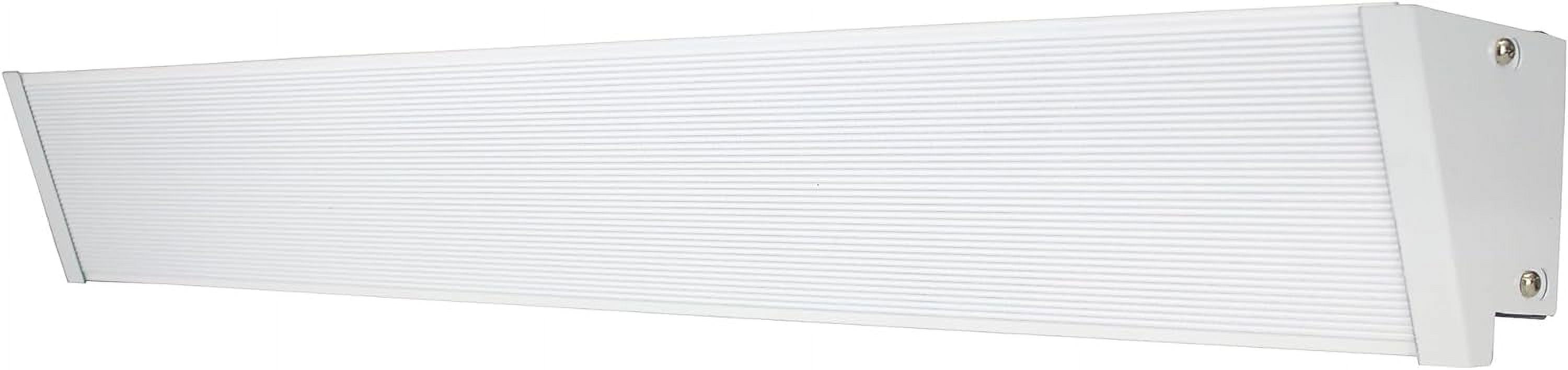 alCove Series Radiant Convection Cove Heater, 34" / 420W / 208V, White