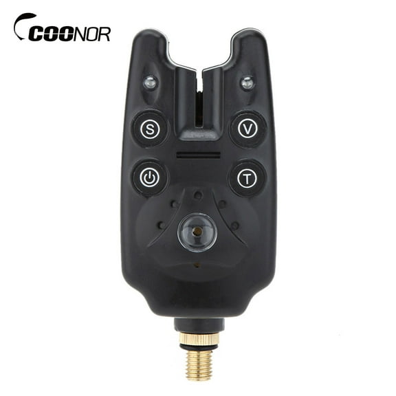 alarm, Sensitivity Sound 2 Led Alarm Kit Bite Alert 2 Sensitivity Sound Alert Tone Sensitivity Water Resistant Adjustable Wotao Alert Bite Alarm Sound Alert Bite Bsewo Black