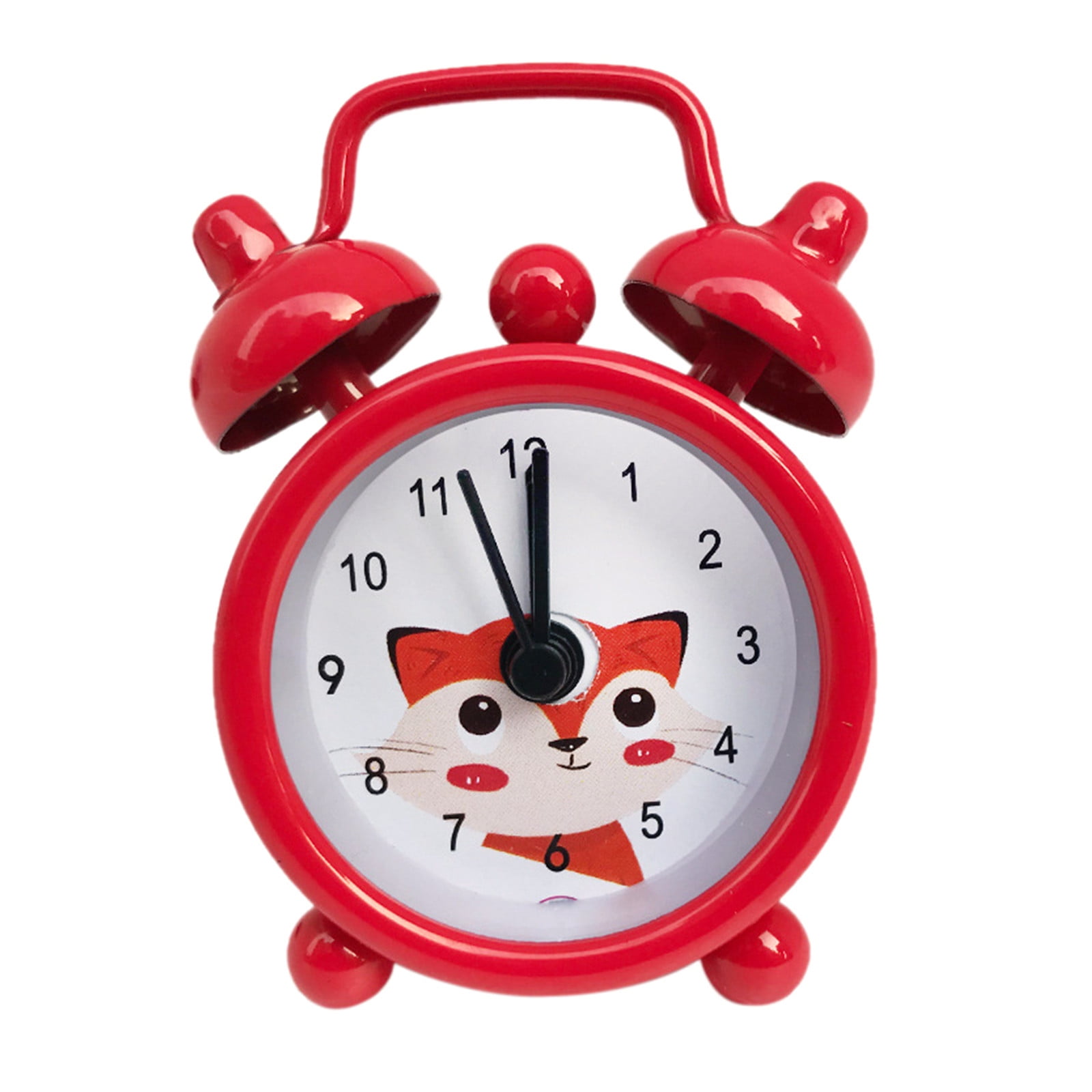 alarm clock Twin Bell Silent Alloy Stainless Metal Alarm Clock