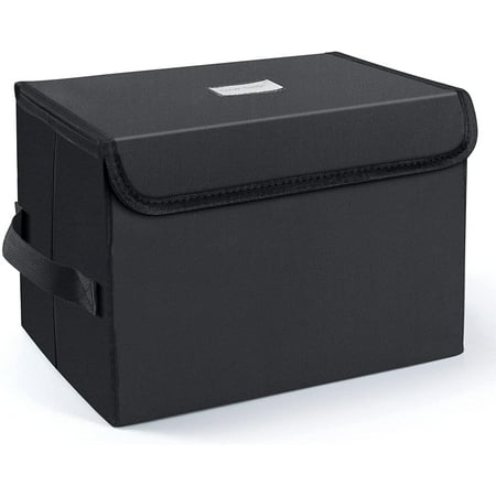 alavisxf xx Vinyl Record Storage Box for -7inch Records Crate Holds up to 60 records, Black