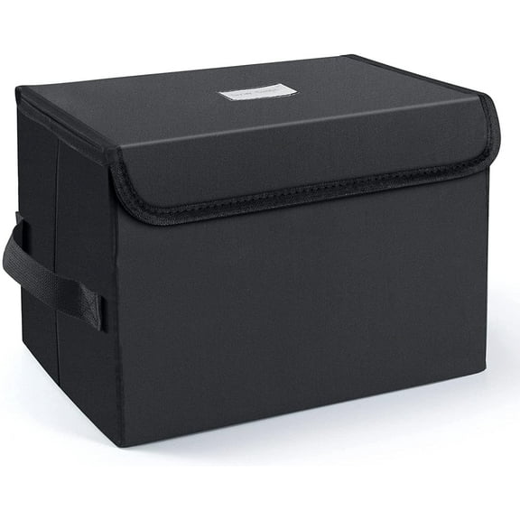alavisxf xx Vinyl Record Storage Box for -7inch Records Crate Holds up to 60 records, Black